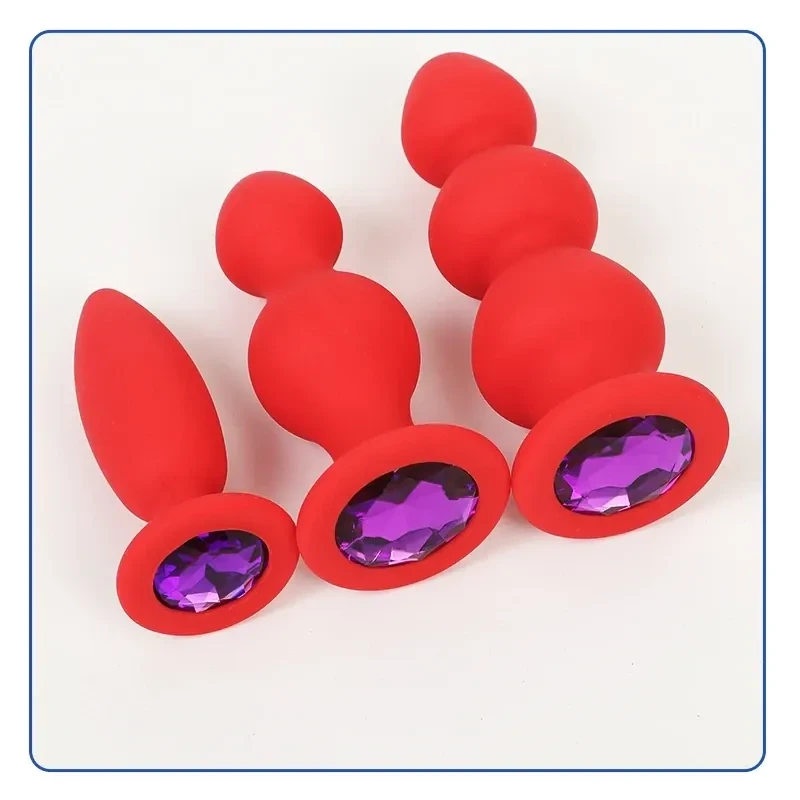 discreet wear silicone anal plug