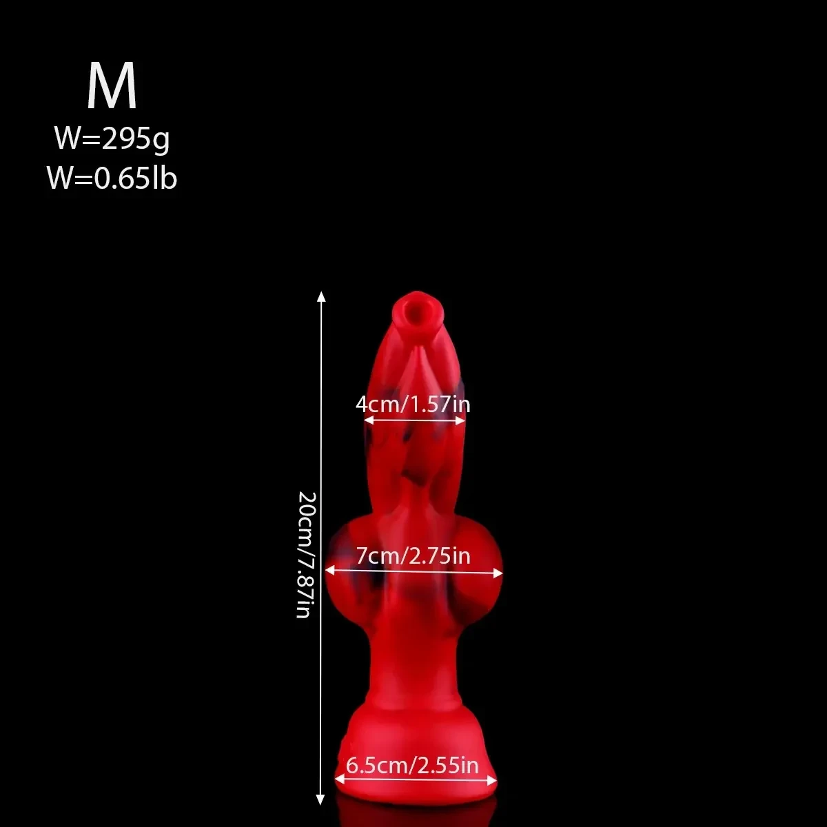 dog themed silicone dildo waterproof