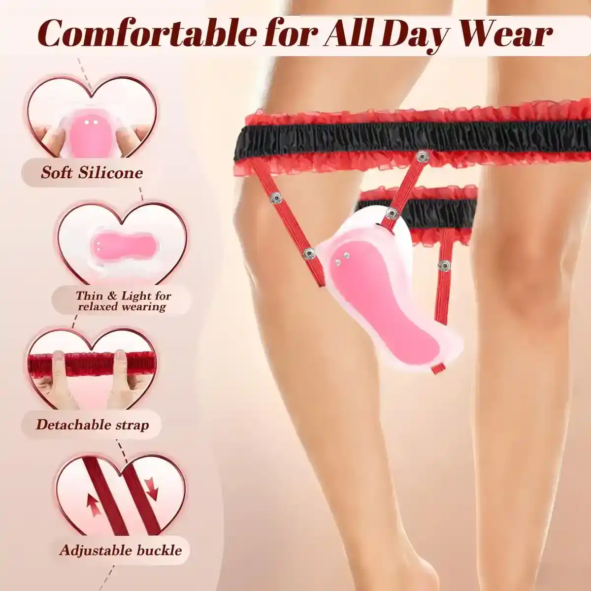 double bulge clitoral stimulator