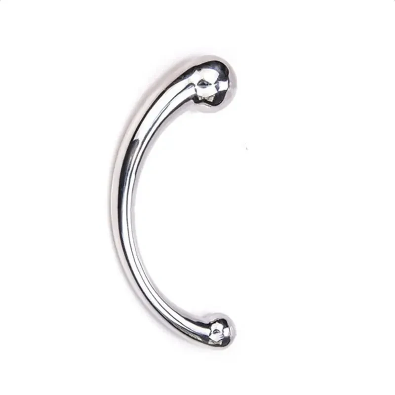 double ended metal anal prostate stimulator