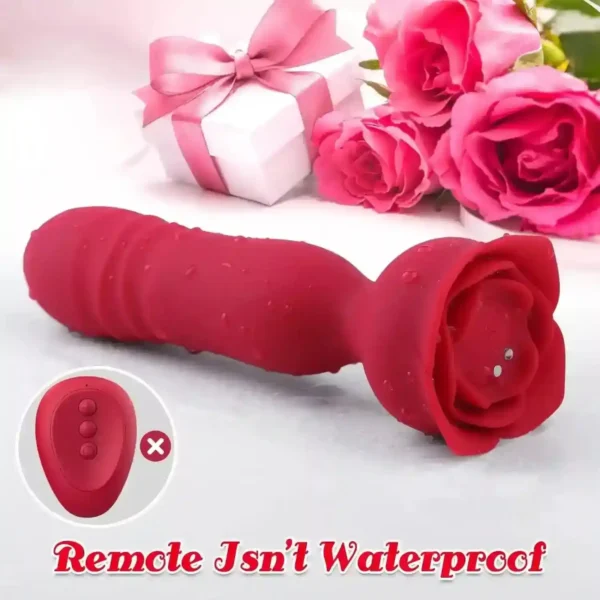dual action thrusting vibrating silicone