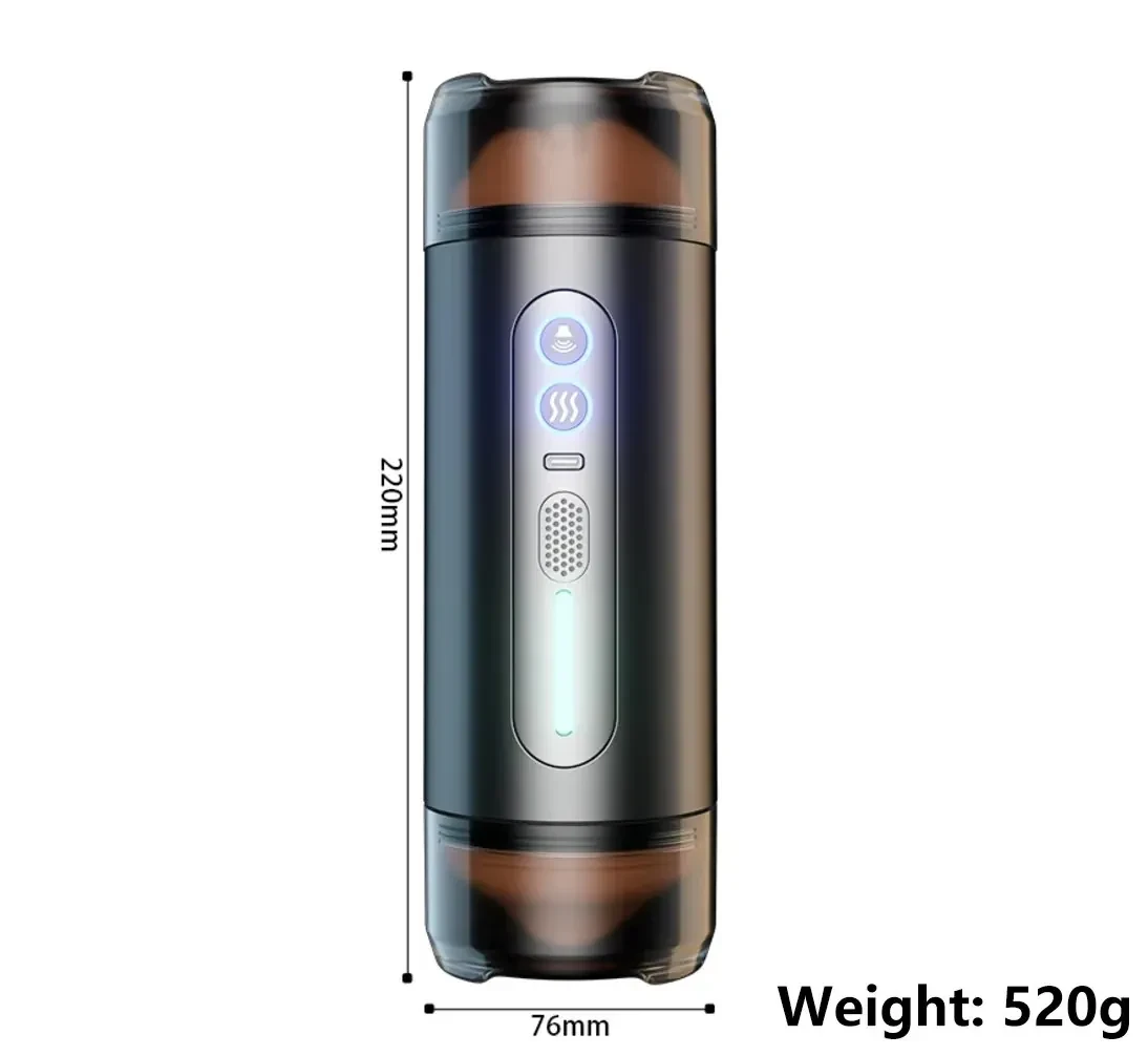 dual channel tpe masturbation sleeve