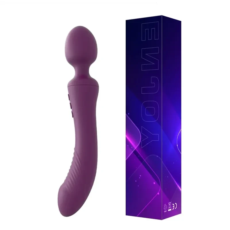 dual motor curved g spot vibrator