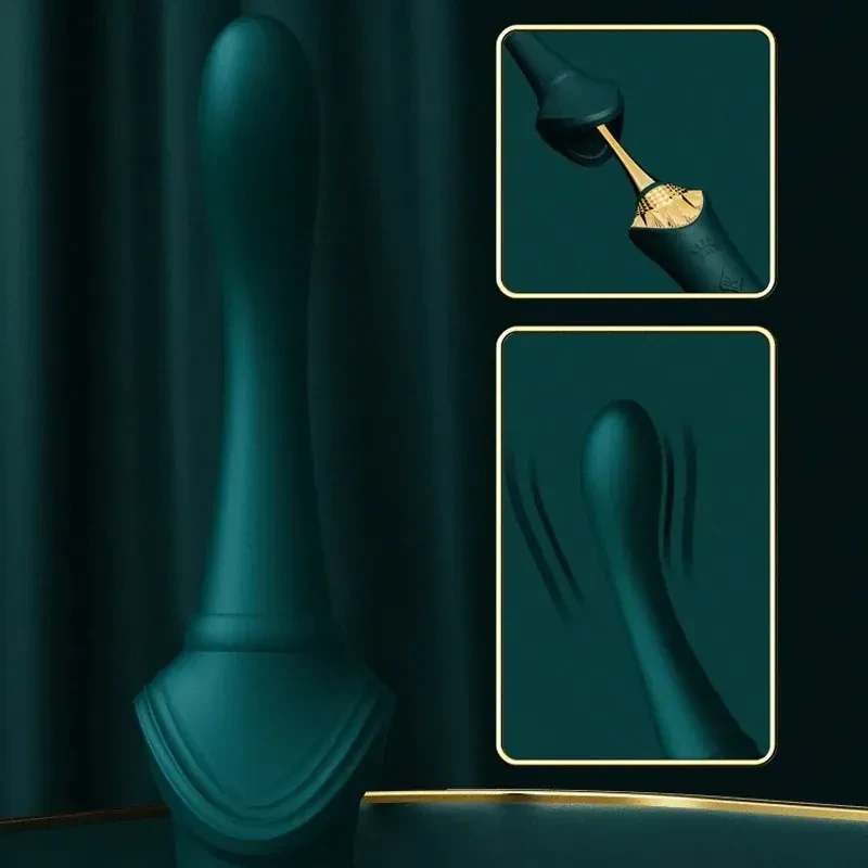 dual motor ecstasy dildo toy