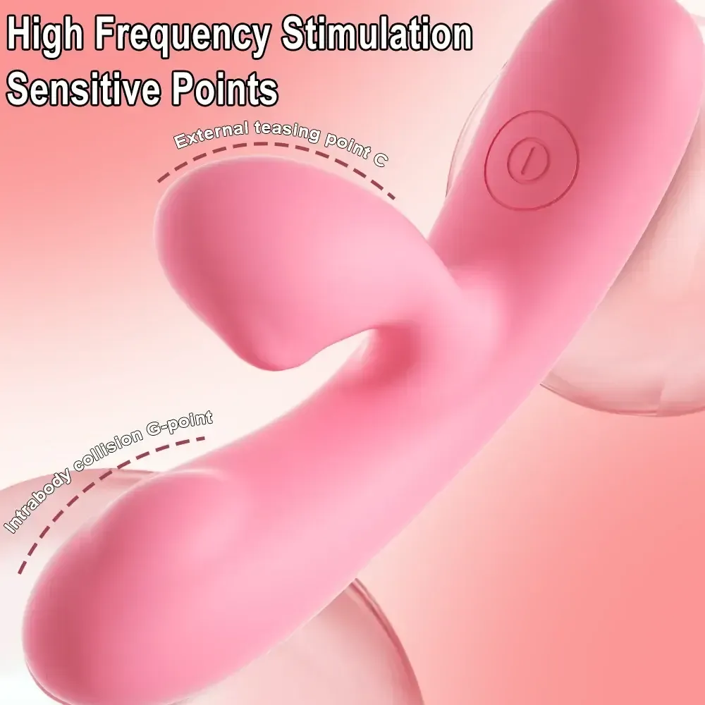 dual motor vibrator curved for g spot