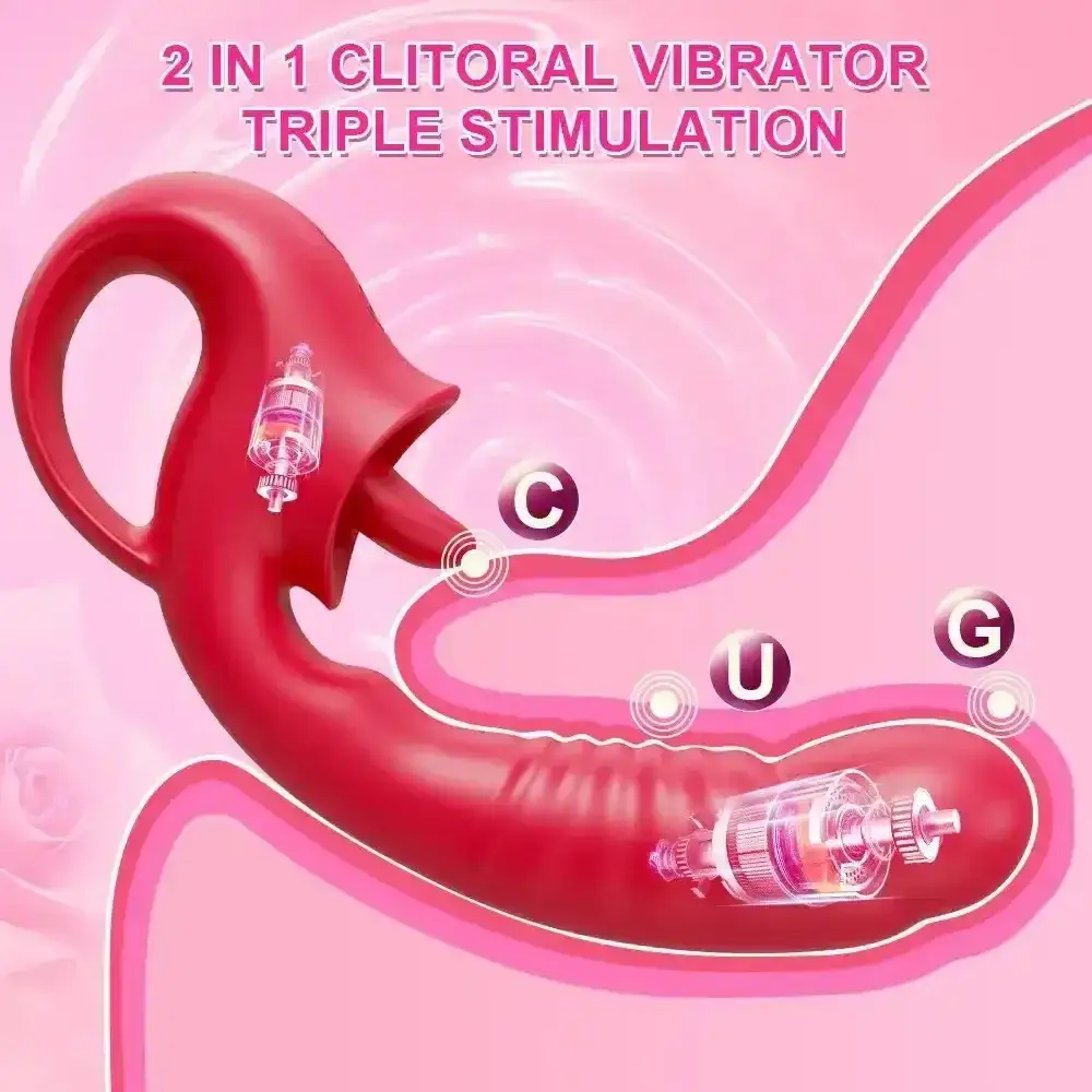 dual stimulation clitoral g spot toy