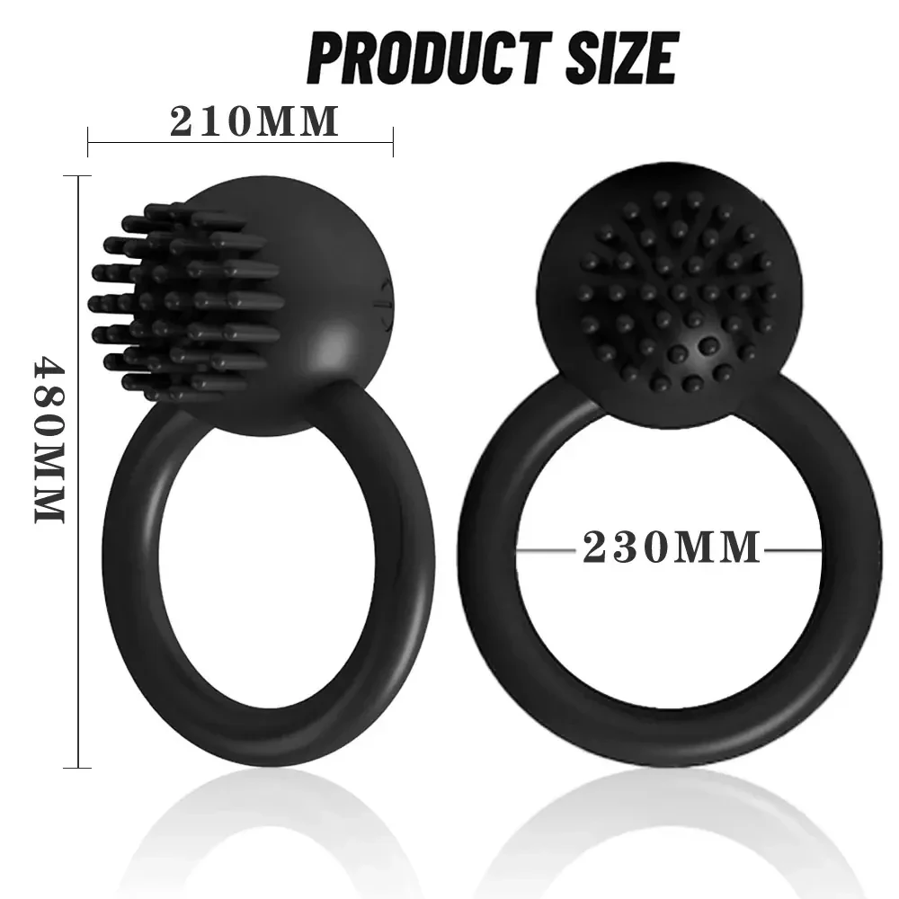 dual stimulation cock ring toy