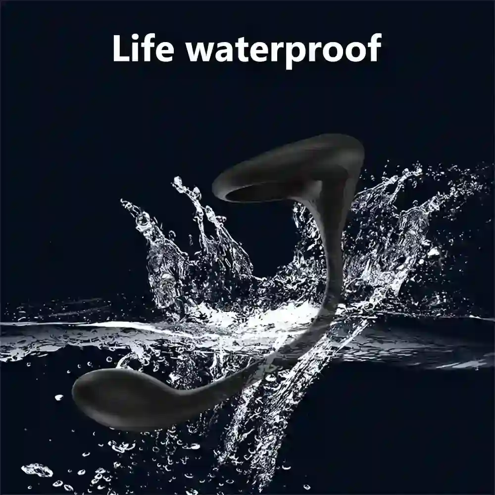 dual stimulation prostate vibrator silicone