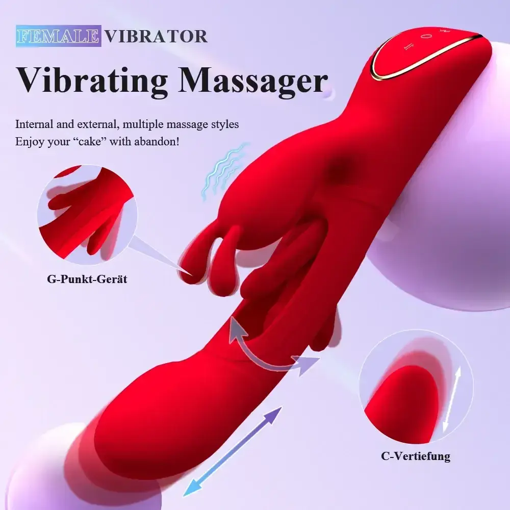 dual stimulation sex toy for women