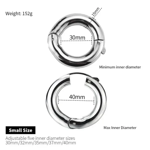durable metal alloy cock ring