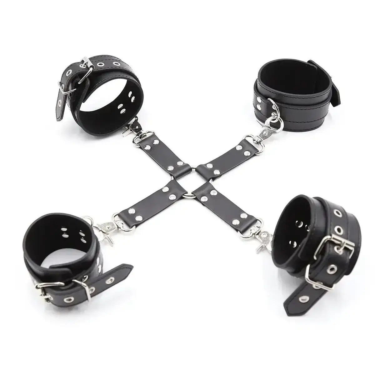 durable pu leather bondage gear