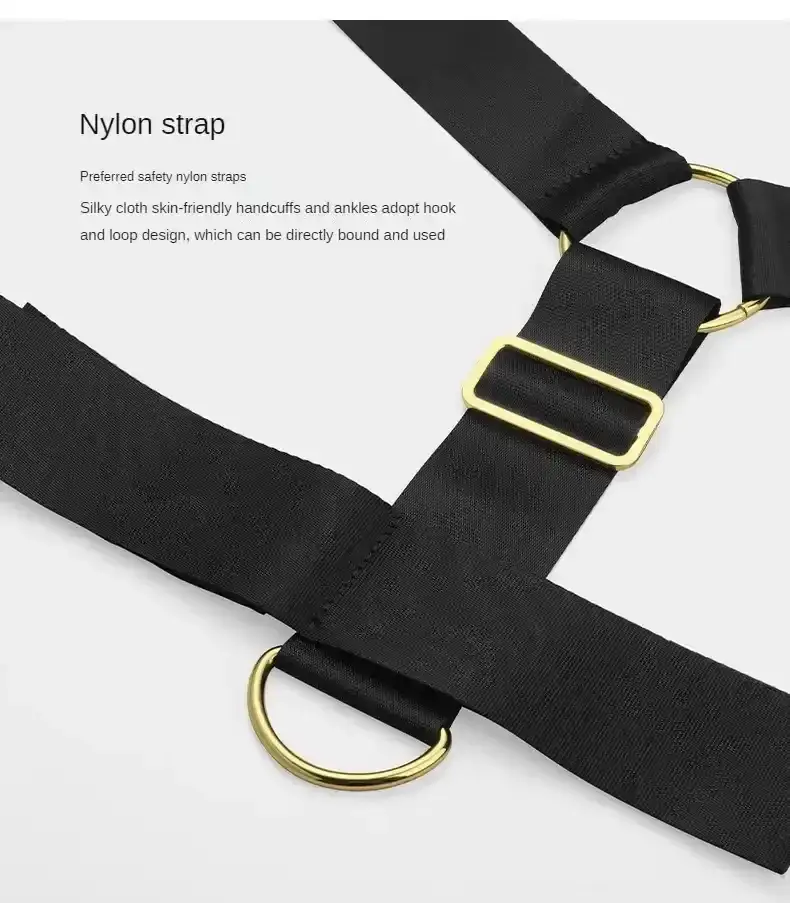 durable zinc alloy buckle bondage rope