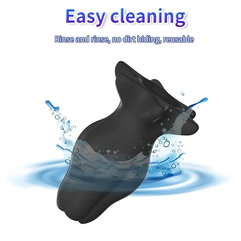easy clean silicone anal plug 4