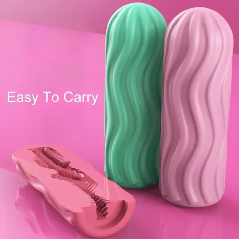 easy clean silicone pocket pussy