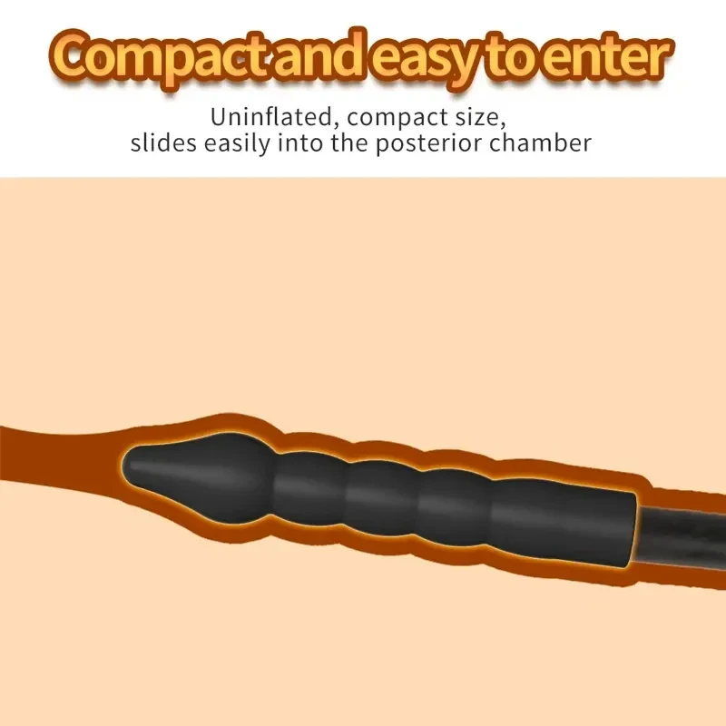 easy deflation inflatable anal toy