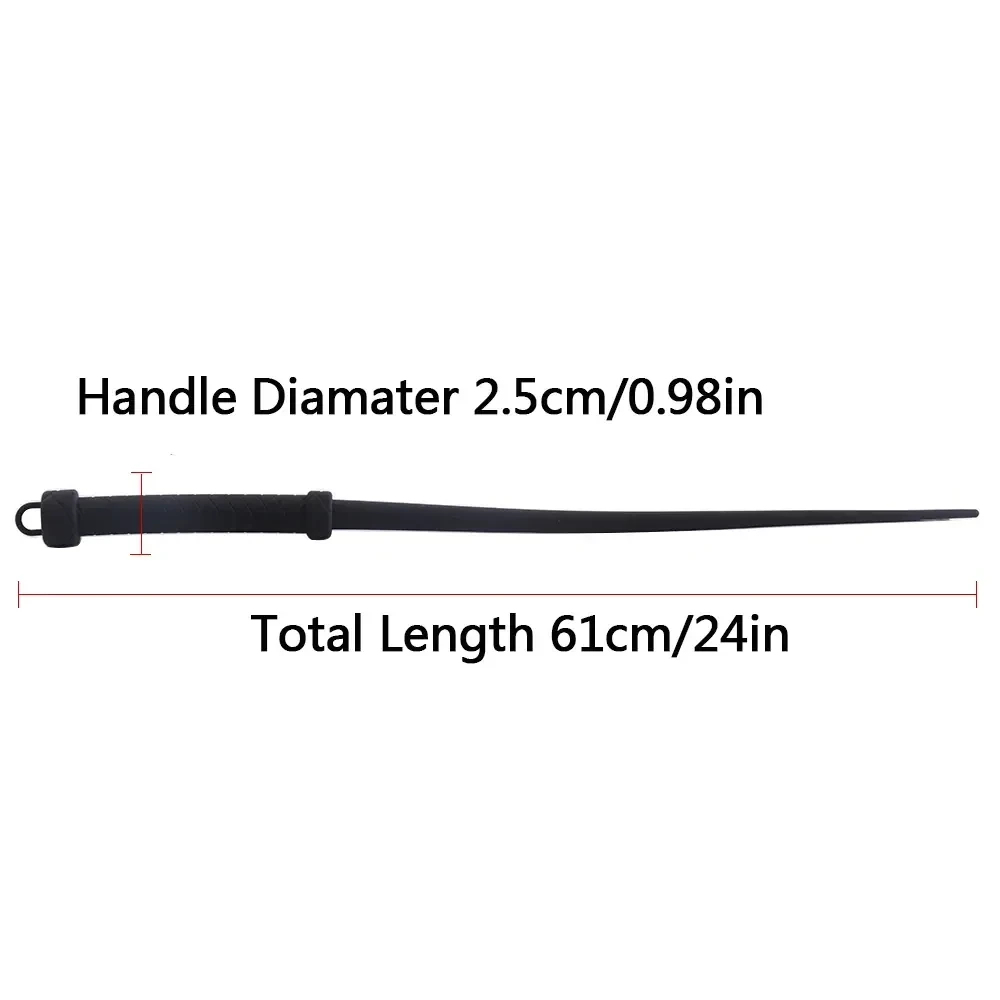 easy grip silicone flogger fetish tool