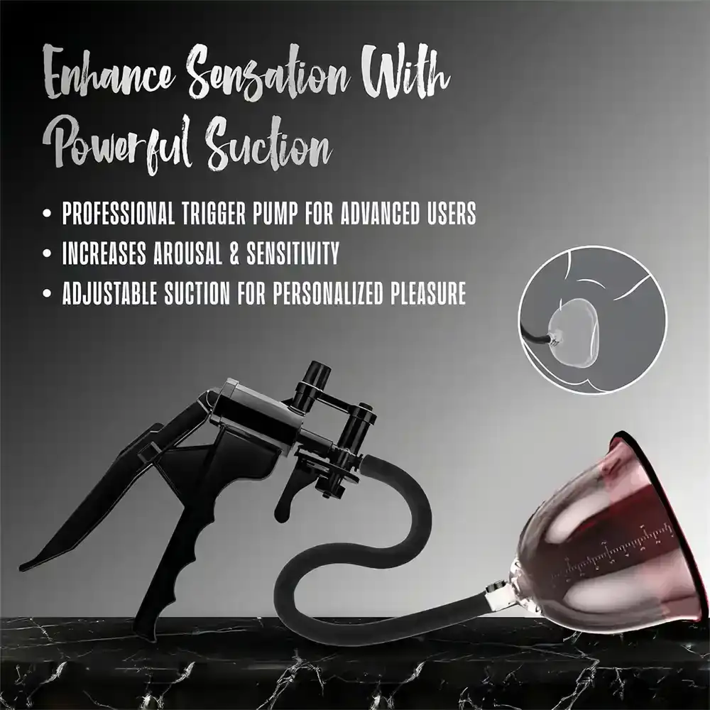 easy squeeze trigger pump clitoral