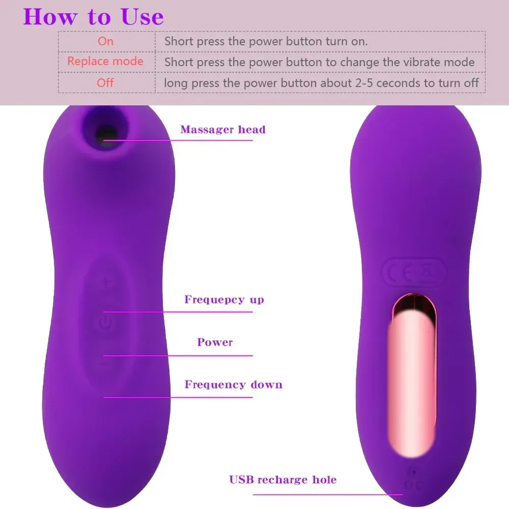 electric sucking massager for nipples
