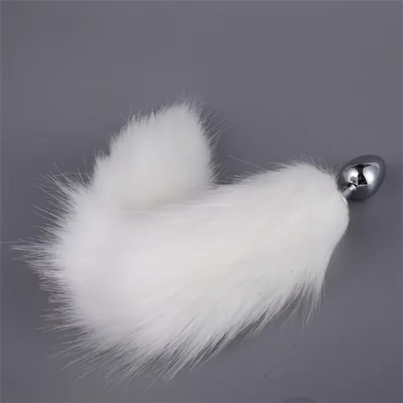 elegant fox tail anal toy