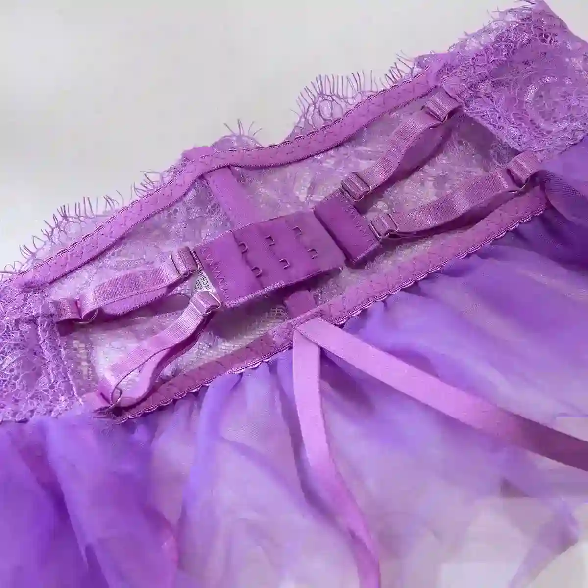 elegant mesh bra panty