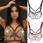 empowering adjustable leather harness