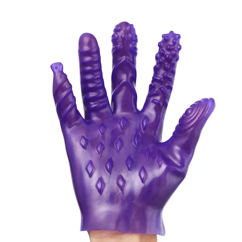 enhanced sensitivity pvc masturbation glove