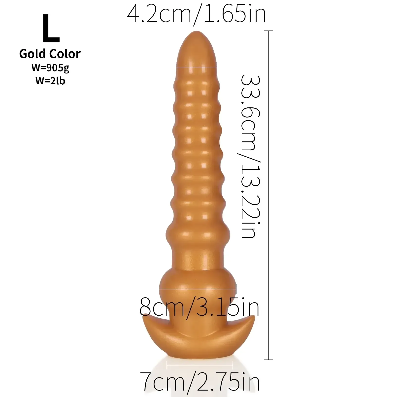 ergonomic anal plug for women