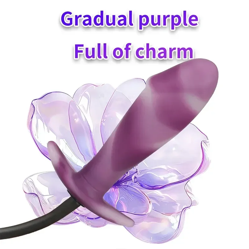 ergonomic anal plug with base