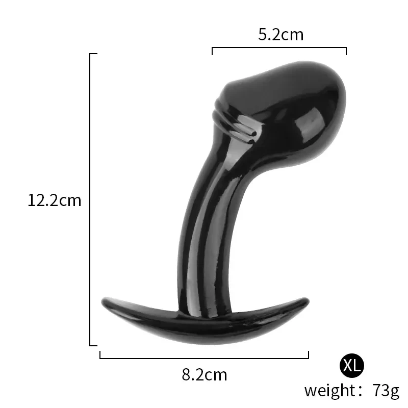ergonomic anchor shape anal beads