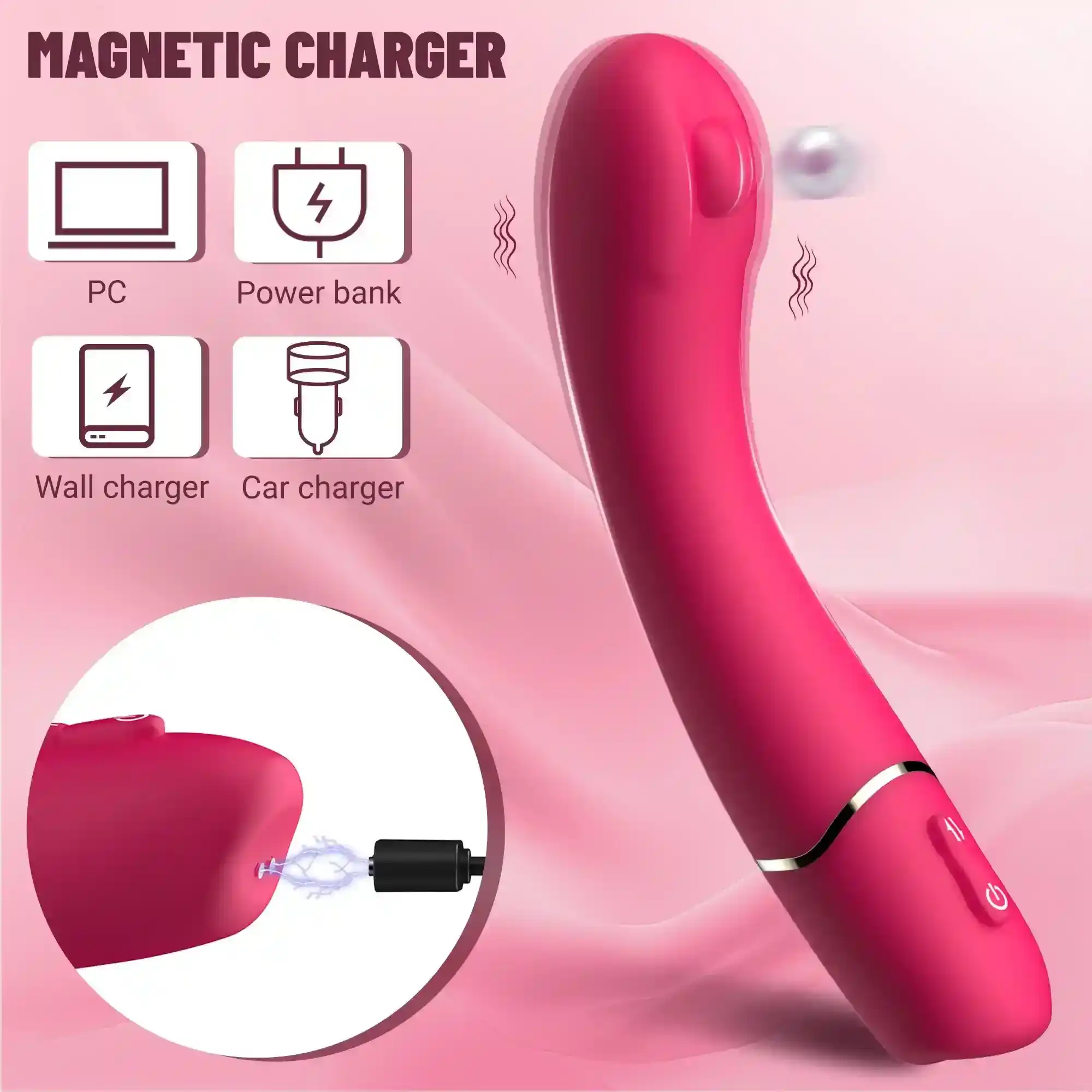 ergonomic clitoral stimulator waterproof