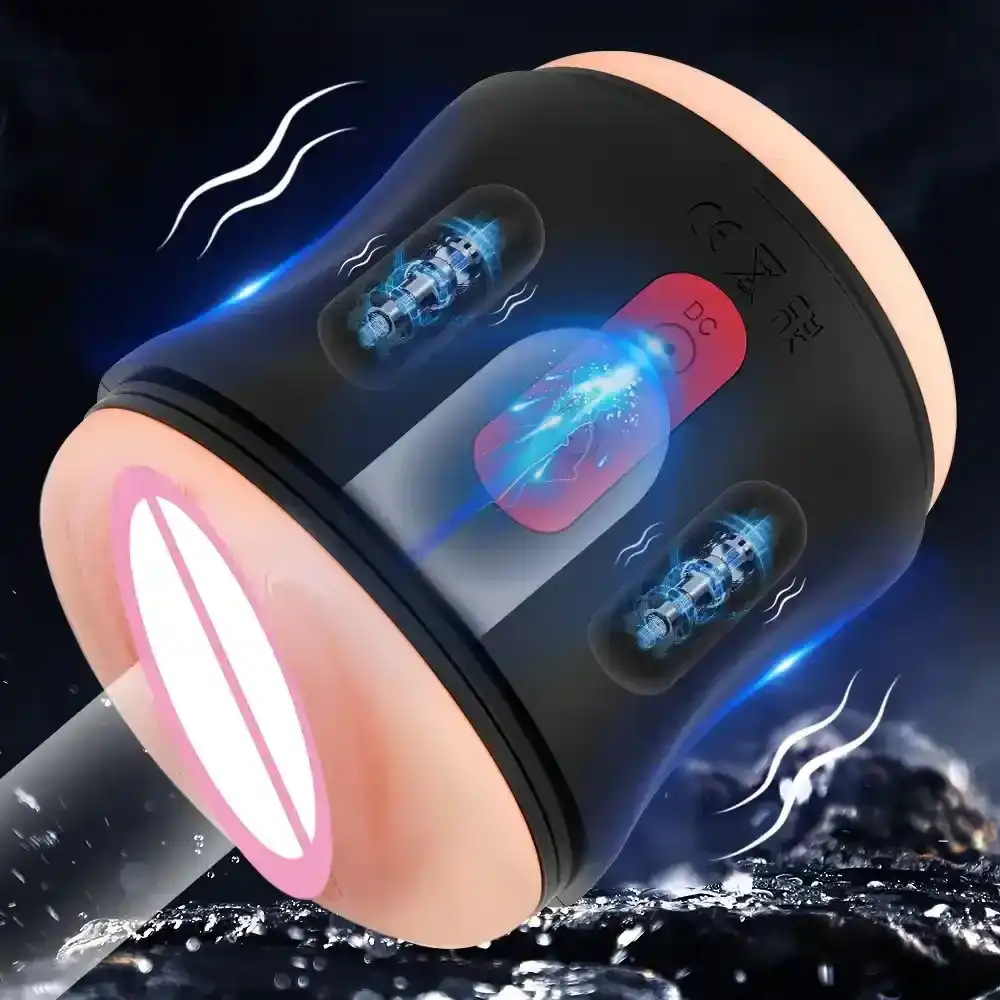 ergonomic design automatic masturbator cup