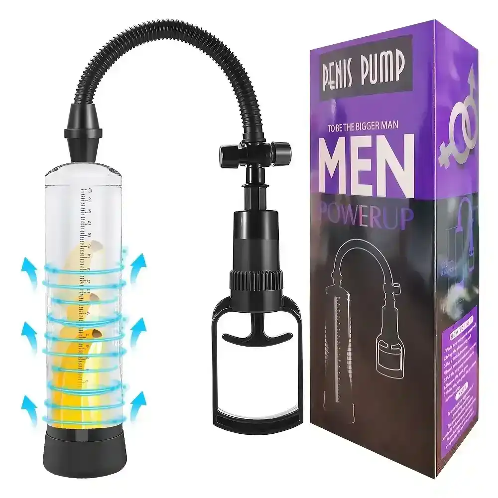 ergonomic design male vacuum pump
