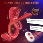 ergonomic design vibrating cock ring