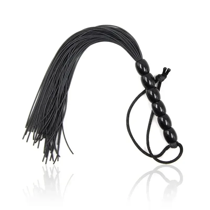 ergonomic handle leather whip