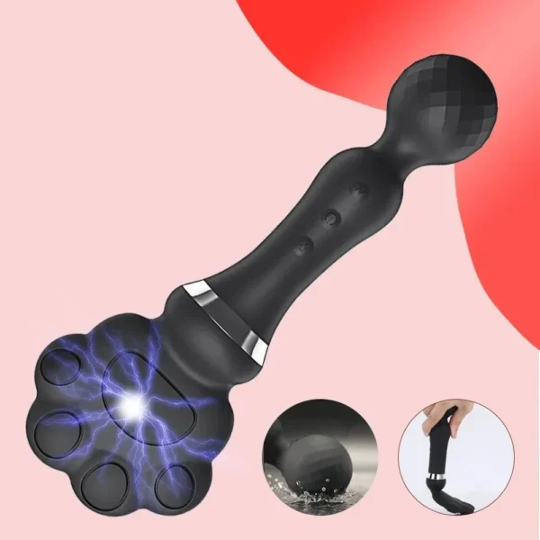 ergonomic silicone nipple wand