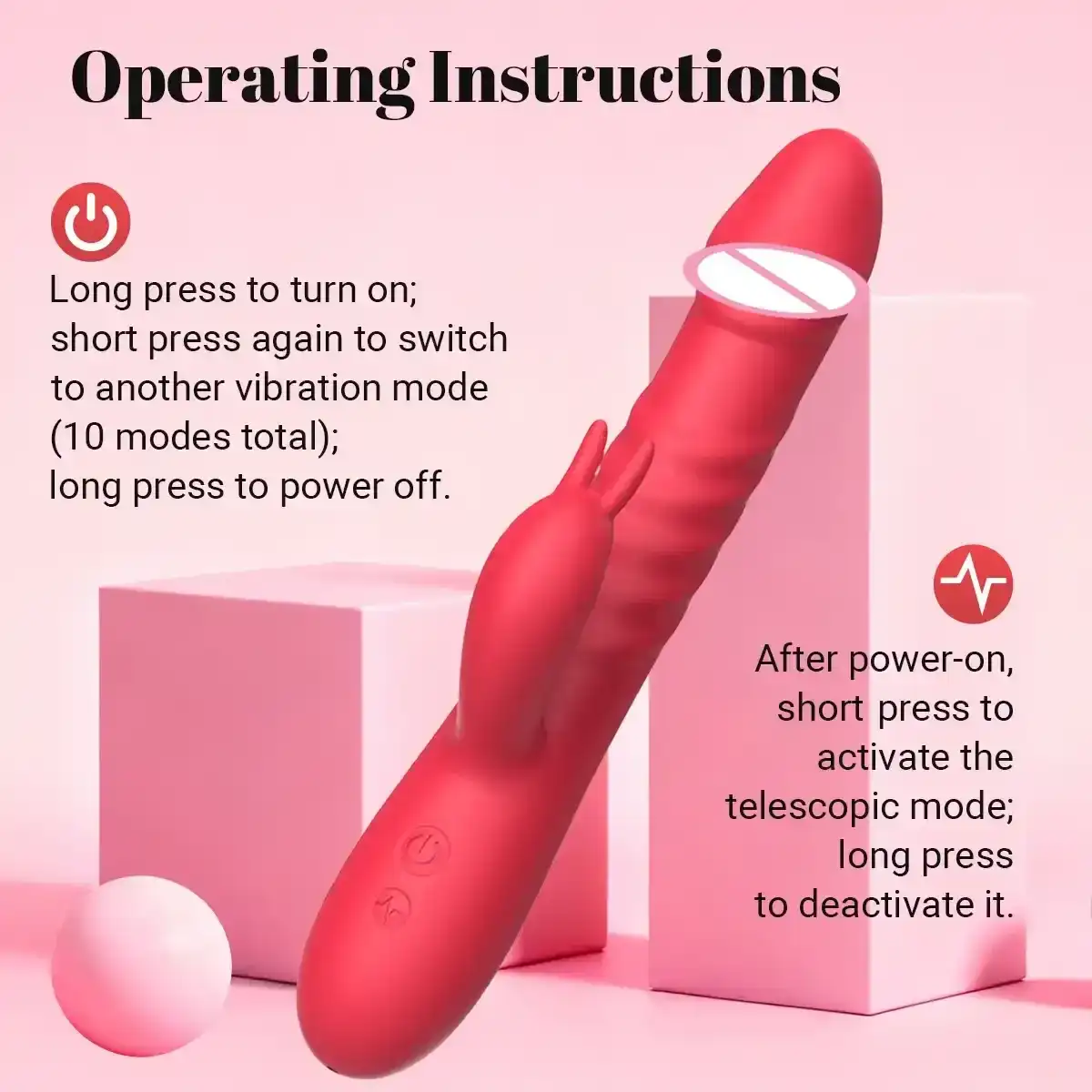 ergonomic silicone rabbit vibrator design