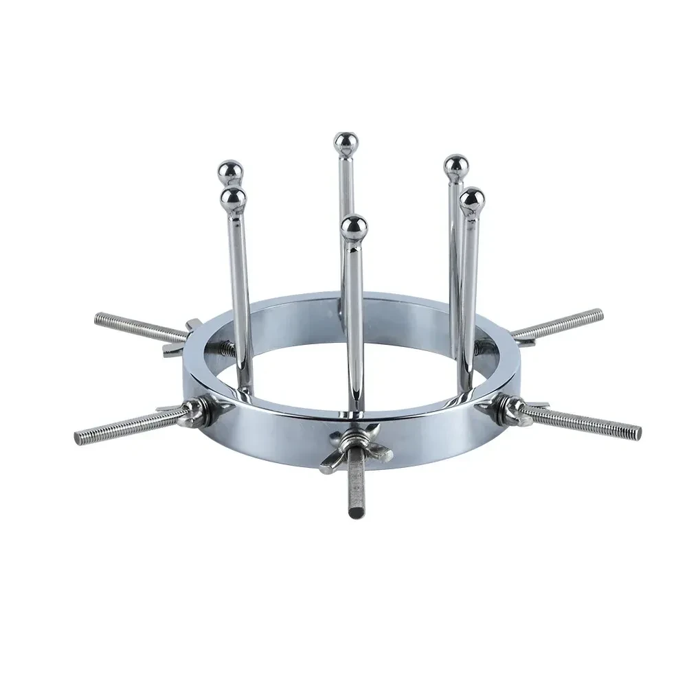 ergonomic stainless steel anal toy