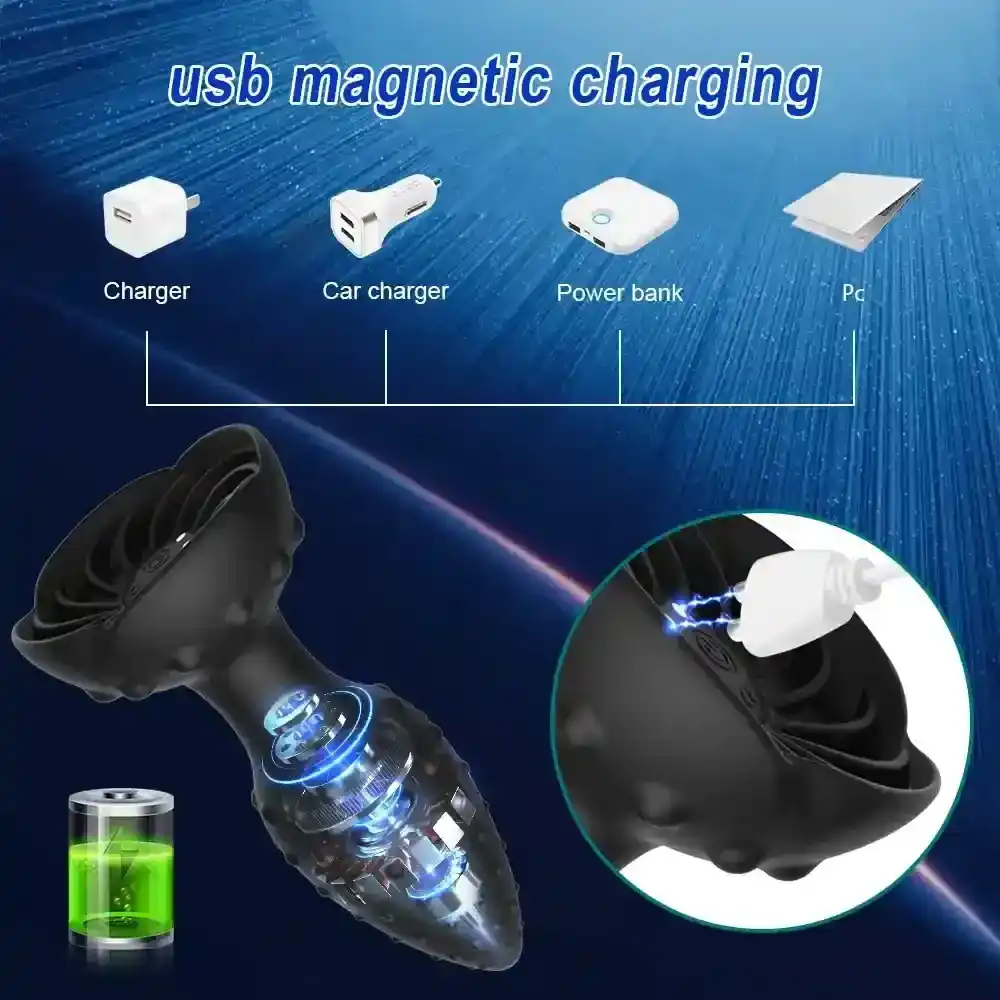 ergonomic tapered tip prostate massager