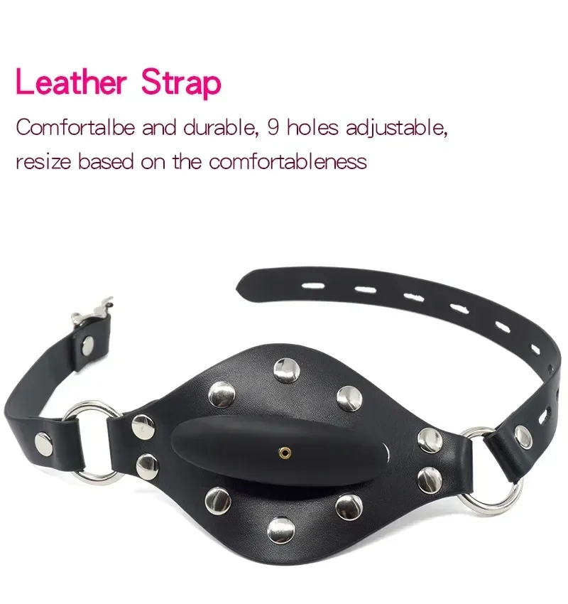erotic play adjustable silicone gag