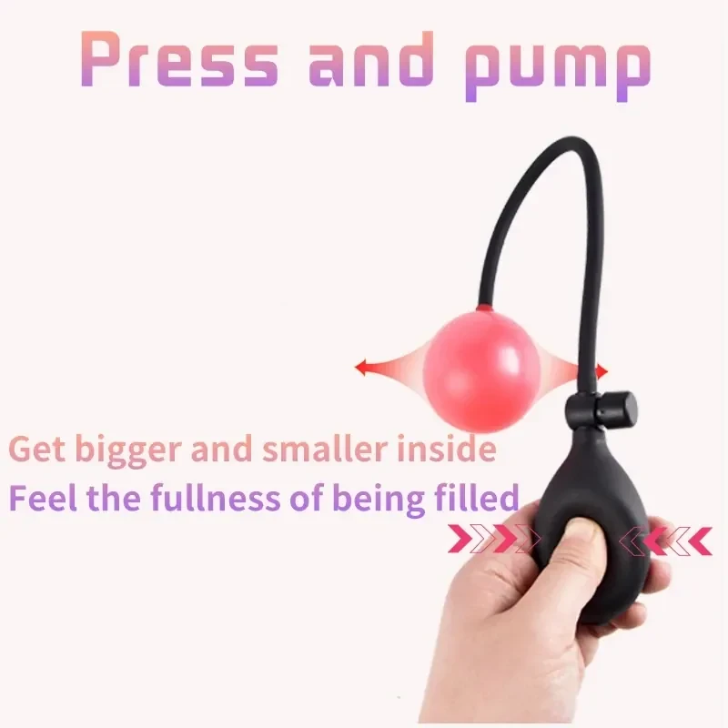 expandable anal plug for intense play