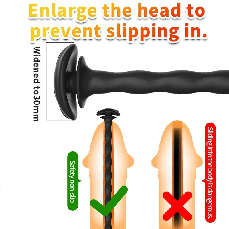 extended depth urethral dilator plug