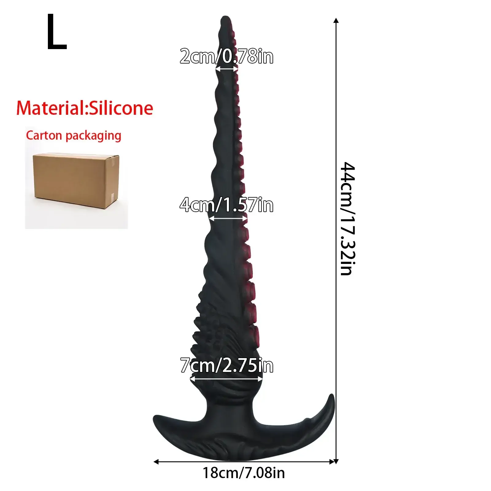 fantasy design anal play plug