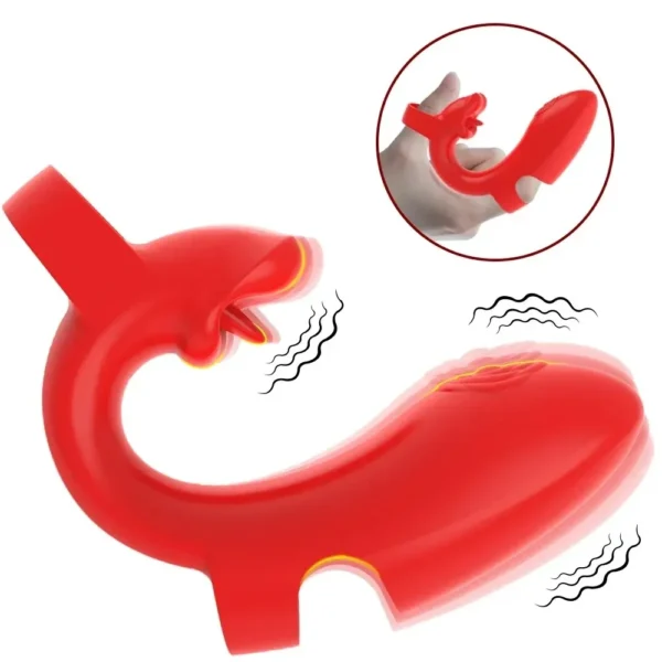 finger shaped clitoral vibrator
