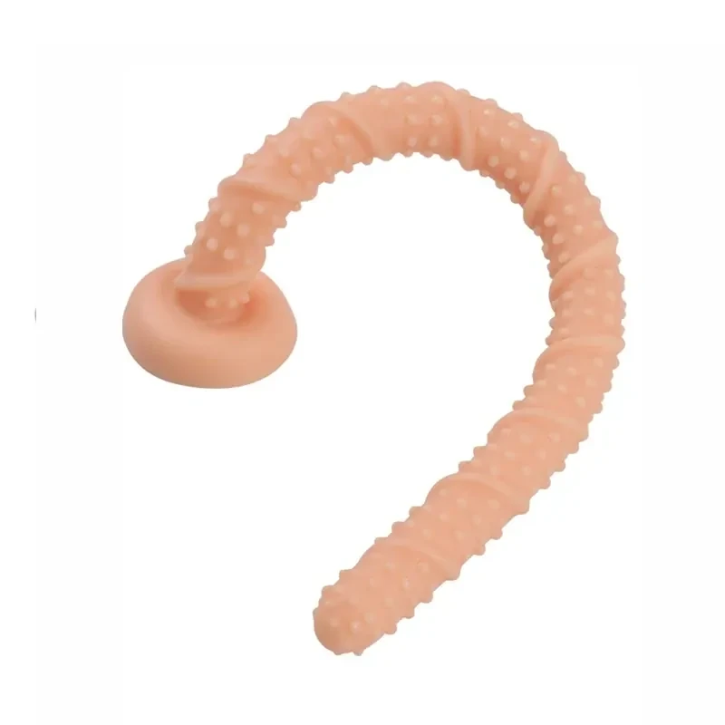 firm flexible pvc butt plug 55cm
