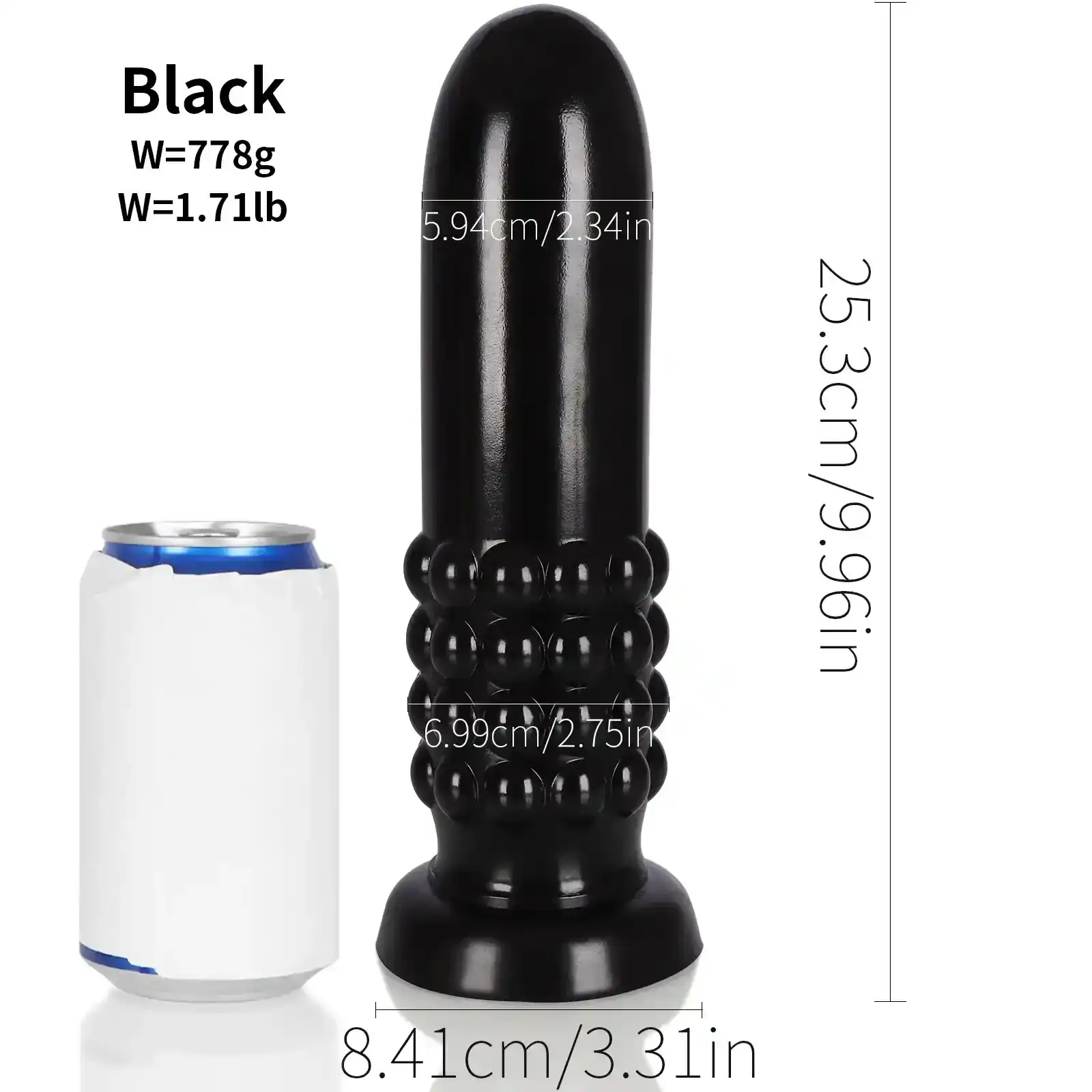 flesh color smooth anal plug