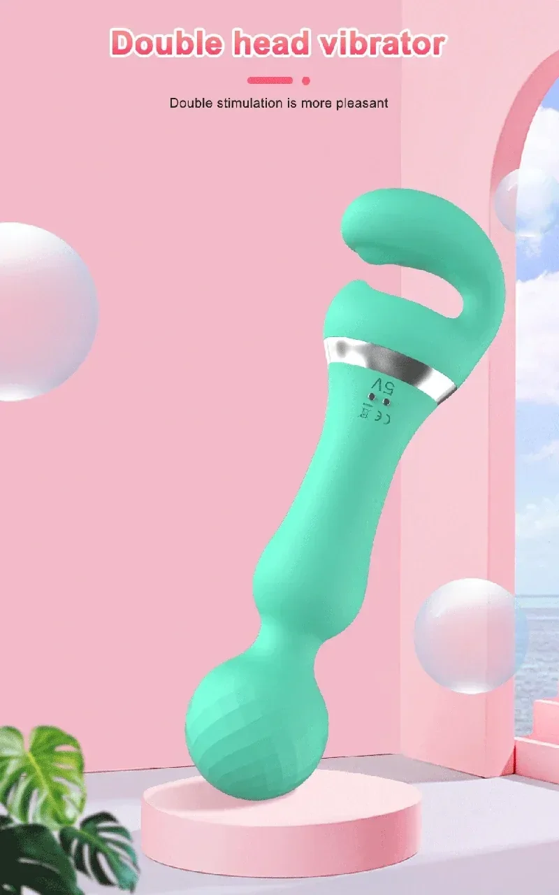 flexible bending head wand massager