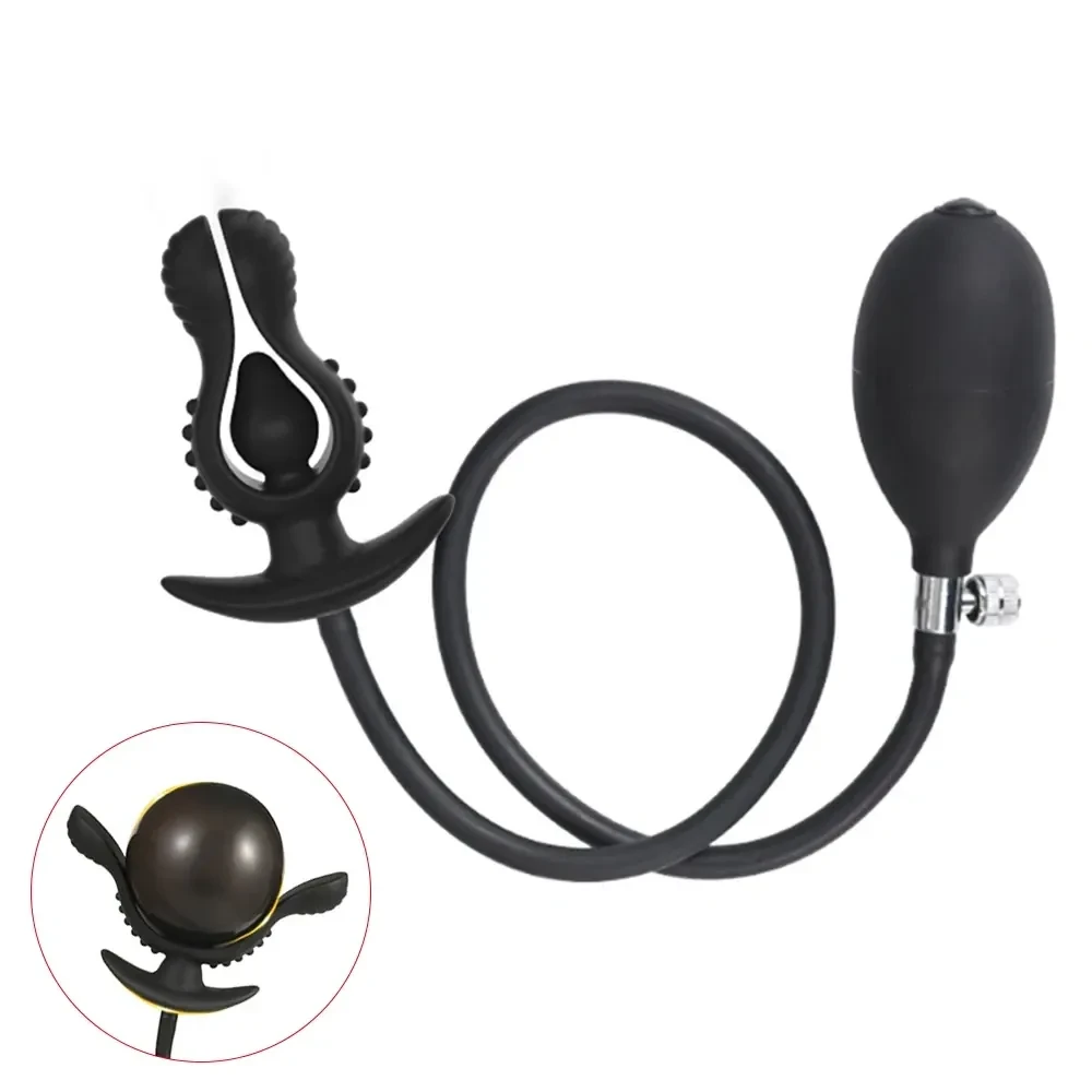 flexible flower shape anal dildo