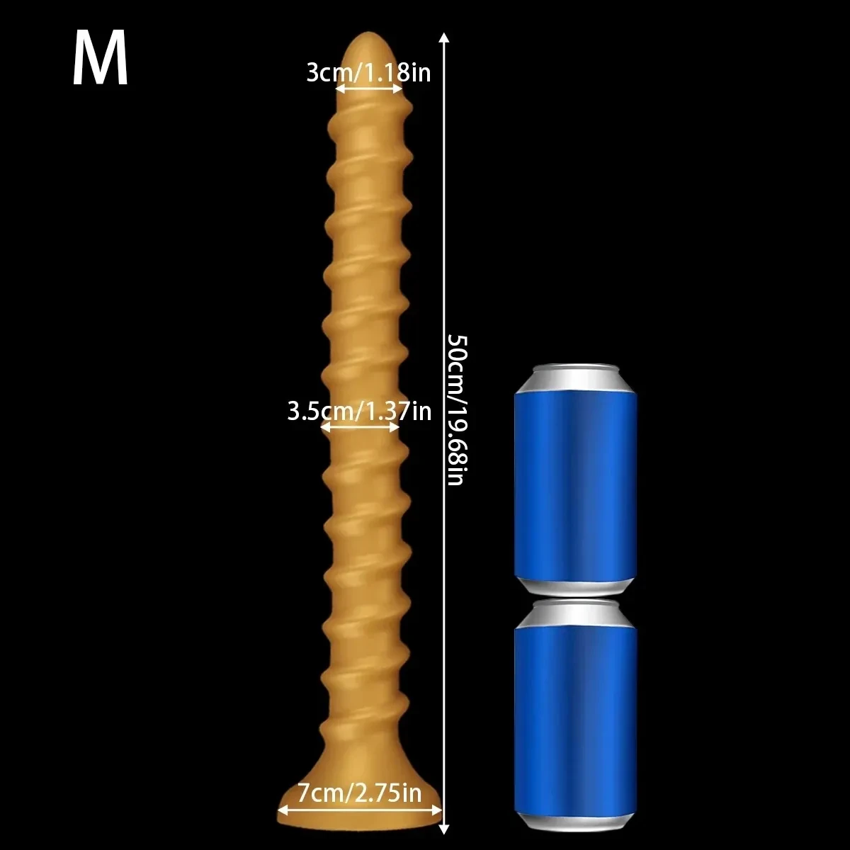 flexible high rebound anal plug