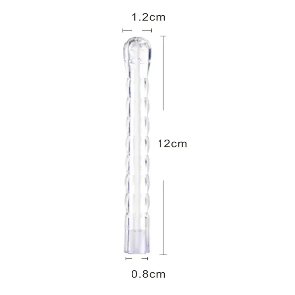 flexible polymer anal shower tool