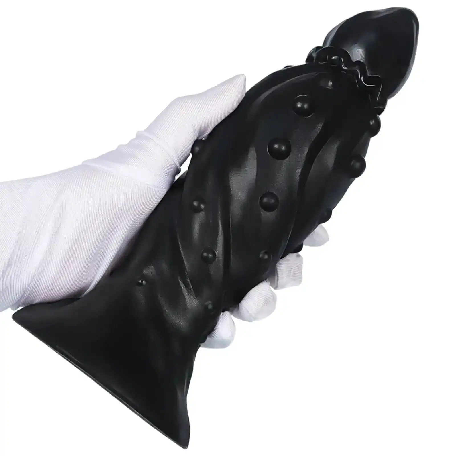 flexible pvc ergonomic anal plug